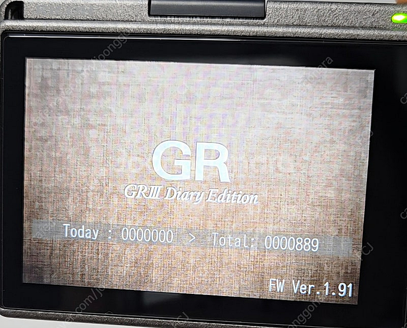 리코 gr3 다이어리에디션 (컷수 800대)--4