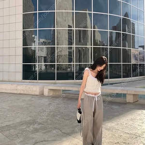 르플레인 뉴소조팬츠 그레이