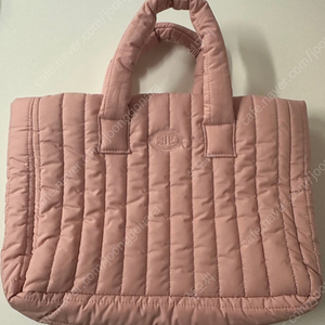 시엔느 패딩백 토트 핑크