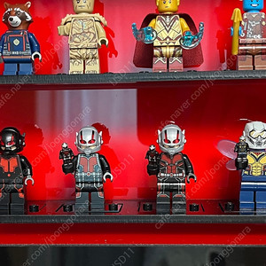 레고 마블 앤트맨 미니피규어 모음