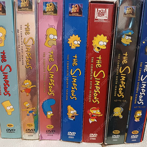 심슨가족dvd. 시즌. 1-7