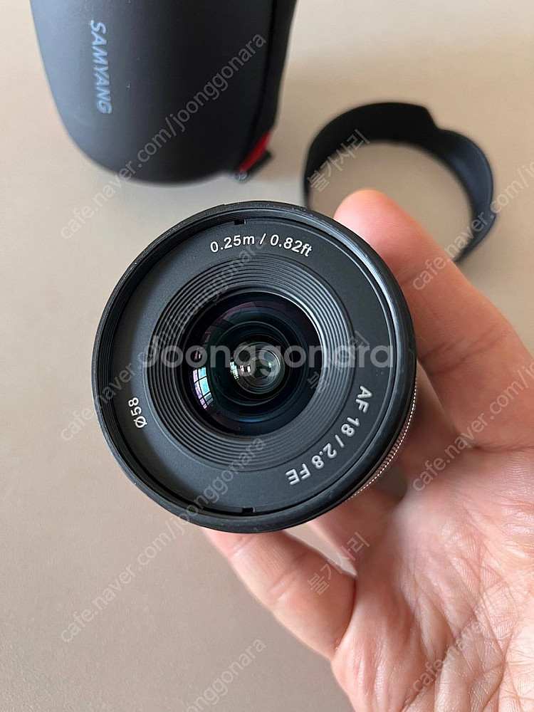 삼양 18mm 2.8 소니 FE마운트 렌즈--1