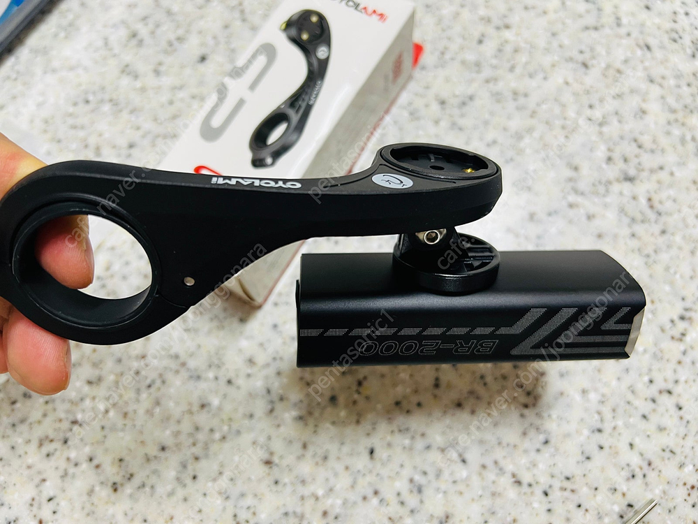 2000루멘 C타입 자전거 라이트 후레쉬 전조등 가민형 거치대 서비스--9