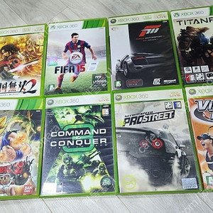 xbox360 메뉴얼 없는 타이틀 8개 일괄 택포 3.5
