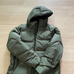폴로 발수 패딩 카키 XXL 110