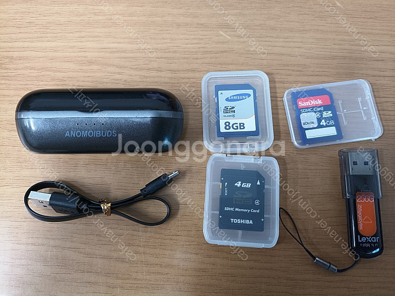 LEXAR USB 3.0 256gb+블루투스 이어폰 1...--0