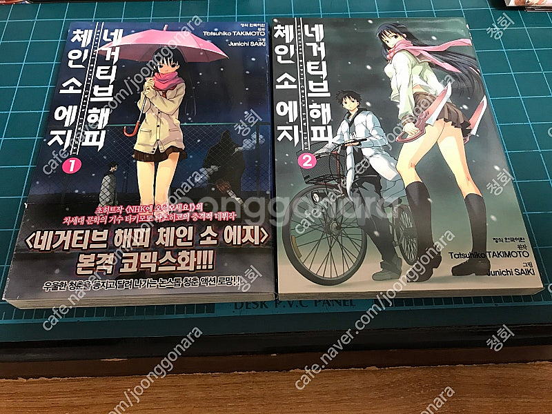 소장용 절판 만화 만화책 코믹스 네거티브 해피 체인 소...--0