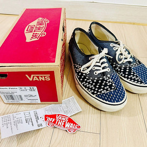 반스 어센틱 패치워크 데님 270사이즈 판매합니다.