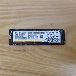 삼성전자 PM9A1 80mm M.2 NVMe SSD 512GB 택포 판매합니다