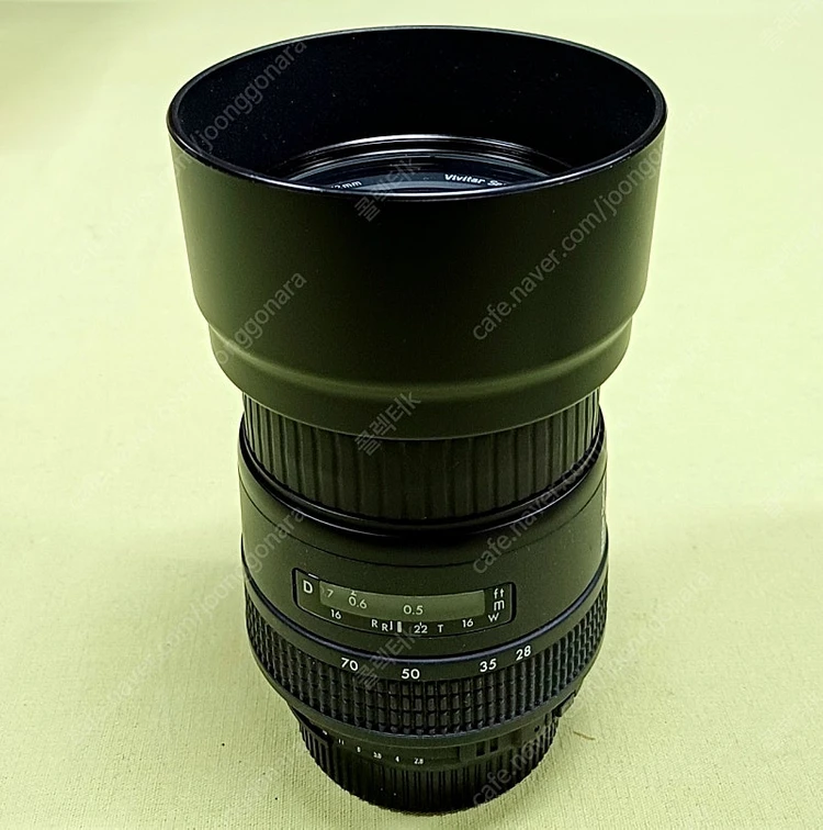 니콘용 표준줌렌즈 VIVITAR 비비타 28-70mm 렌즈 이미지
