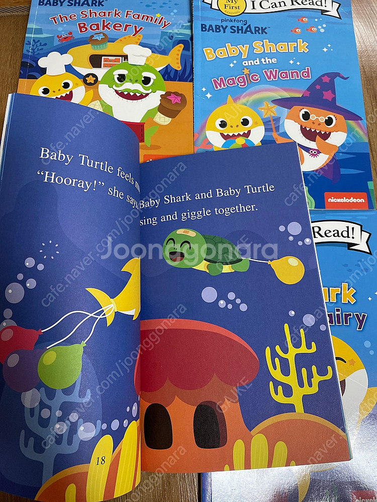 I can read baby shark 시리즈 5권--1