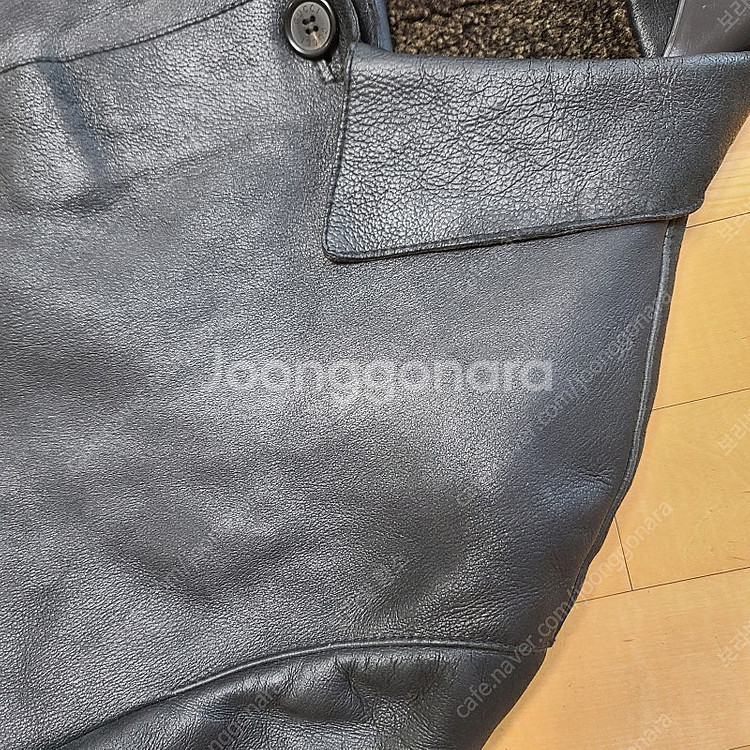 구찌 오버핏 시어링 무스탕 코트--6