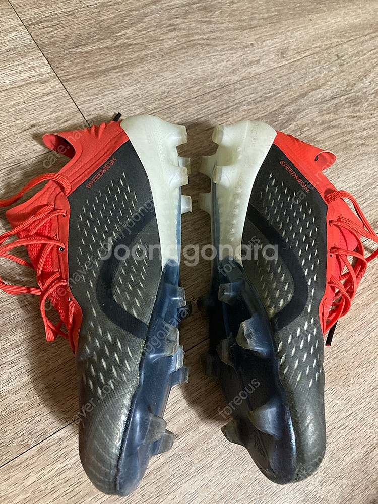 아디다스 엑스18.1 fg 245mm 검빨--1