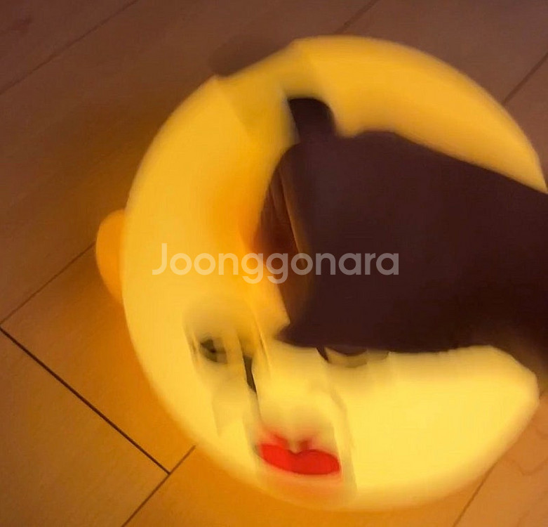 빵빵이 맞는 무드등--1