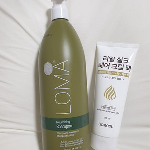 로마 너리싱 샴푸 1L , 시드물 리얼 실크 헤어 크림팩