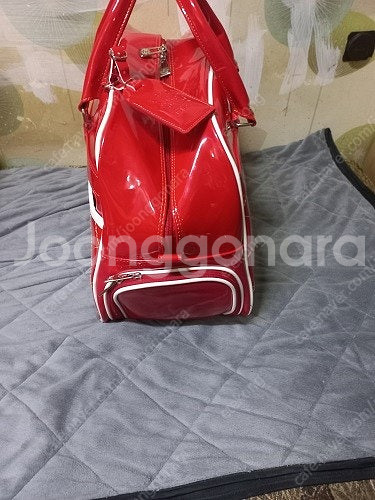 AXA 골프 여성 에나멜 보스턴가방--1