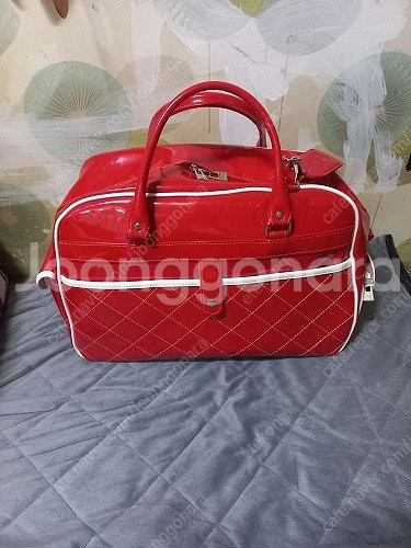 AXA 골프 여성 에나멜 보스턴가방--2