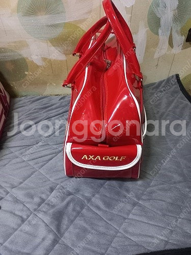 AXA 골프 여성 에나멜 보스턴가방--3
