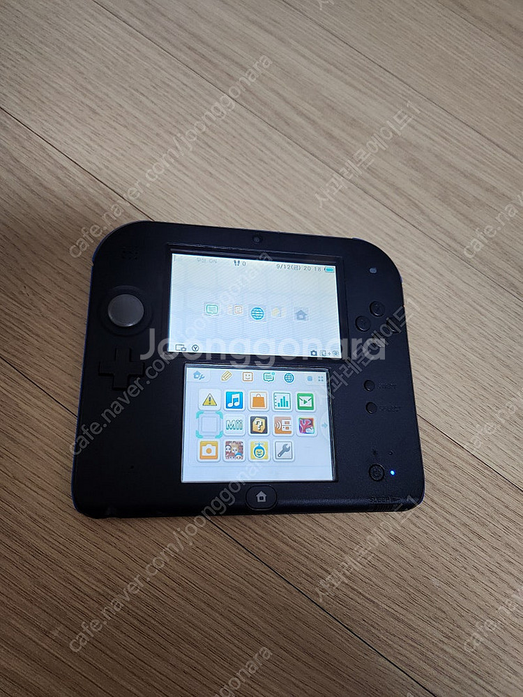 닌텐도 2ds 식빵 블랙 판매(포켓몬스터y 내장)--0