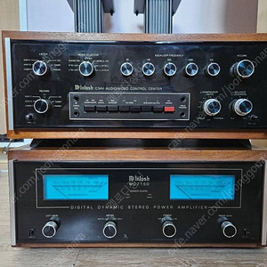 맥킨토시 C34V+MC7150 판매합니다
