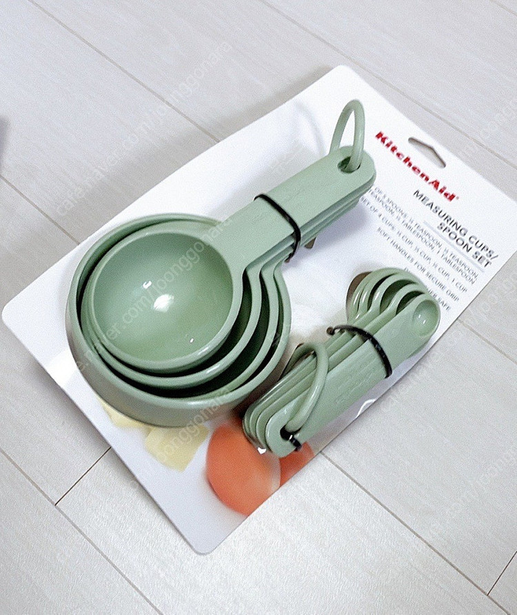 [새상품] 키친에이드 오프너 + 계량컵 스푼세트 일괄, 피스타치오 컬러 이미지