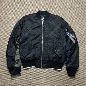 알파인더스트리X라이풀 MA-1 리버시블 항공 자켓 L