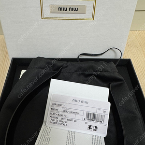미우미우 miumiu 헤드밴드