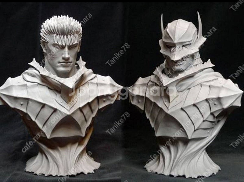 베르세르크 흉상 3종 (가츠 조드 그룬벨트) 팝니다.--1