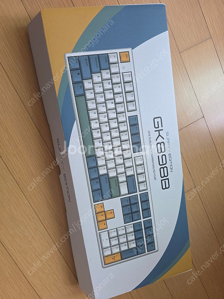 한성 무접점 키보드 35g 써피 GK898B 염료승화 EDITION SURFYY 8만원(택배비별도)--8