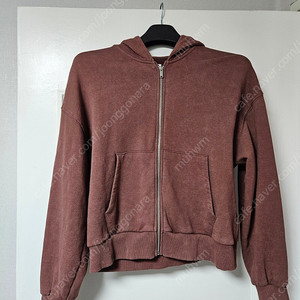 자라 zara 갈색 후드 집업 아우터 편의점 반값 택포 만원