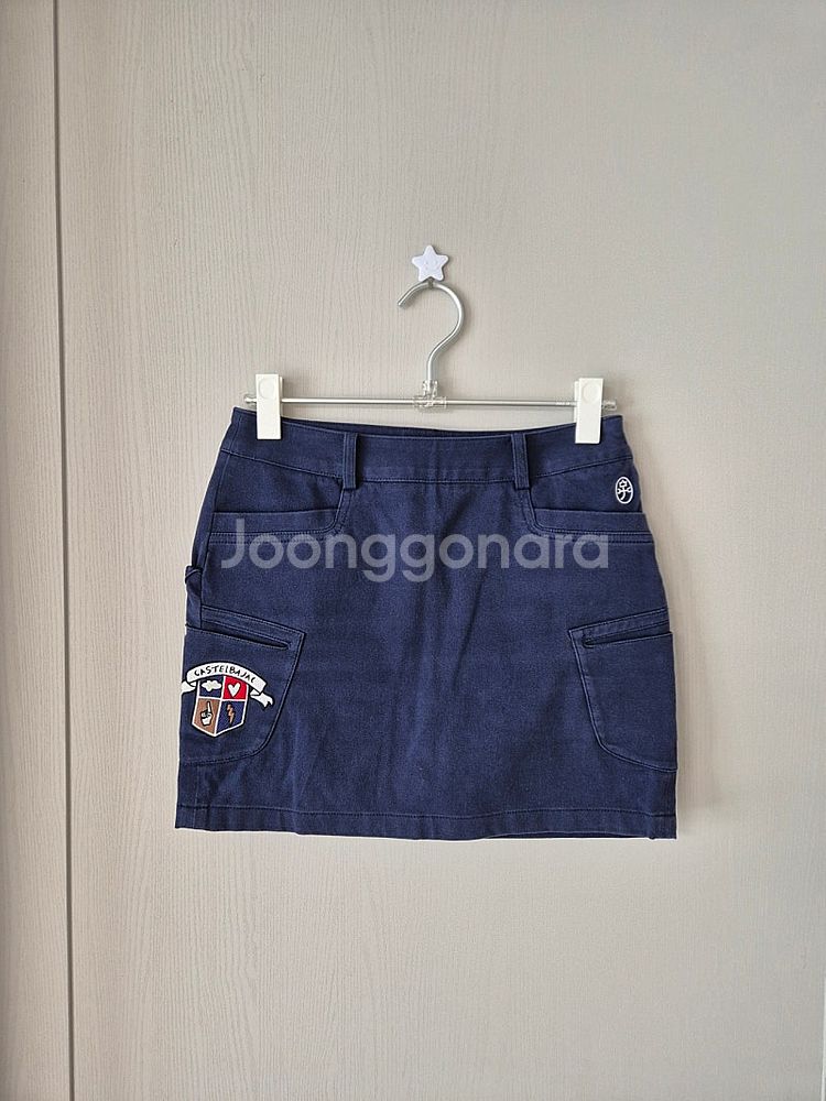 까스텔바작 네이비 스커트--0