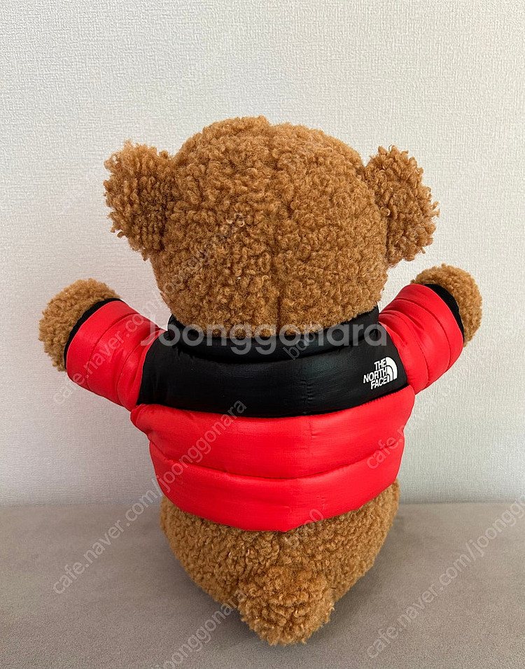 노스페이스 눕시 곰돌이 인형--1