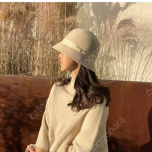 마렌느 마랑 클로슈햇 울모자 새상품 아이보리