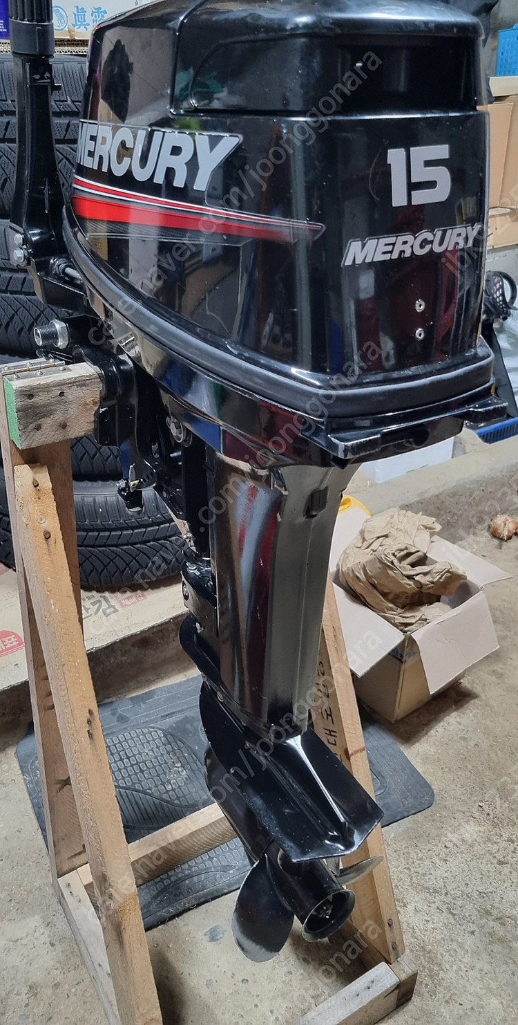 머큐리 8마력 선외기--1