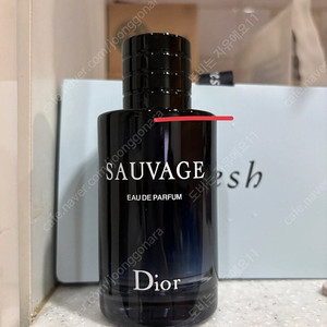 디올 소바쥬 오드퍼퓸100ML 잔량90%
