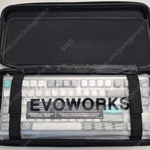 EVOWORKS EVO80 Nimbus (실버) 키보드 미사용