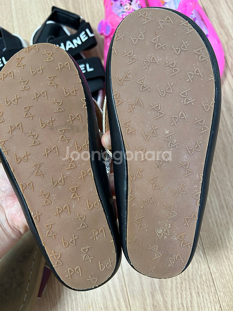 여아 여름신발 180사이즈 일괄(솔트워터 11등)--4