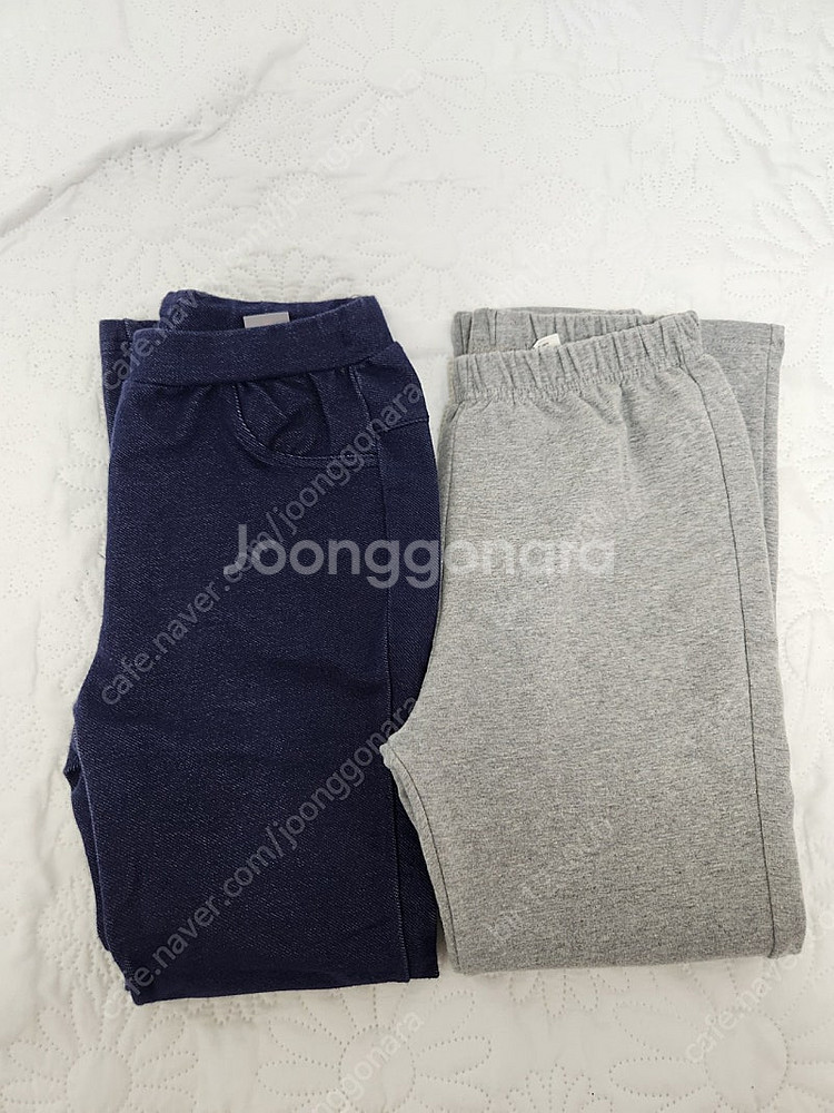 여아밴딩바지 130사이즈--3