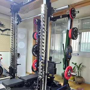 [경기/분해 완료]블랙벳 ak-7 3D 스미스 멀티랙 홈짐