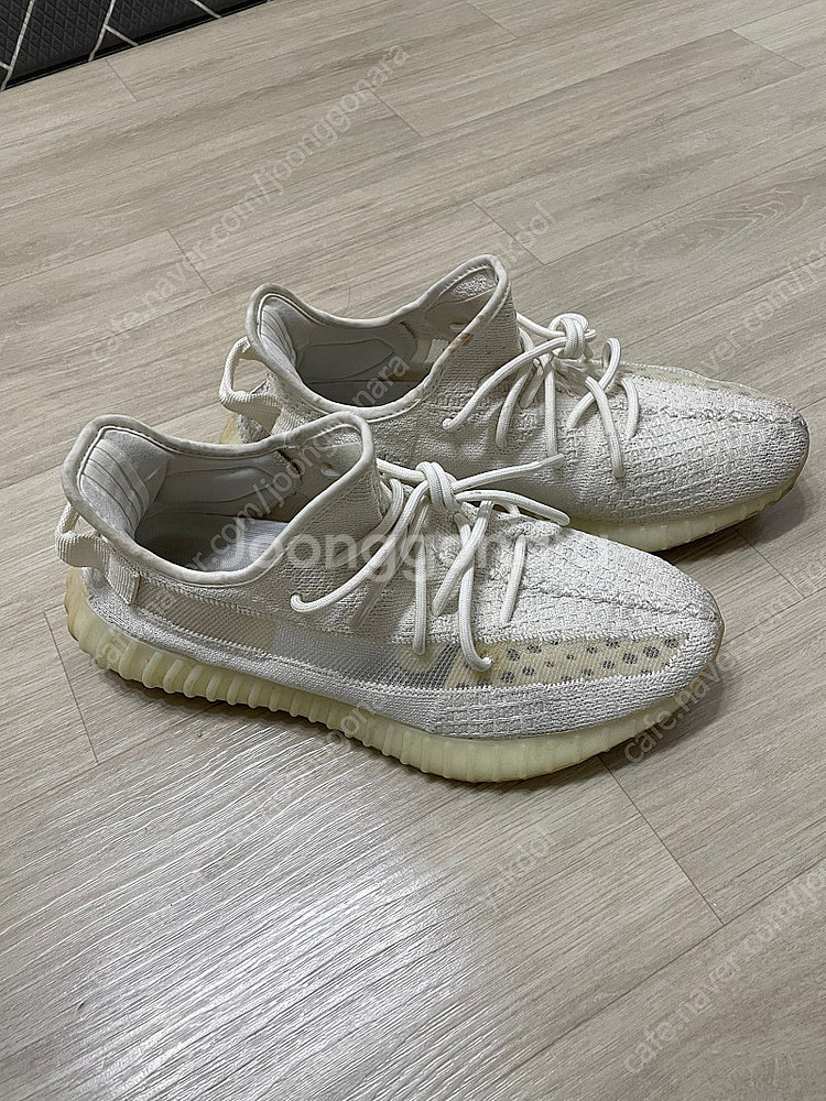 이지 부스트 350 크림 화이트 290--0