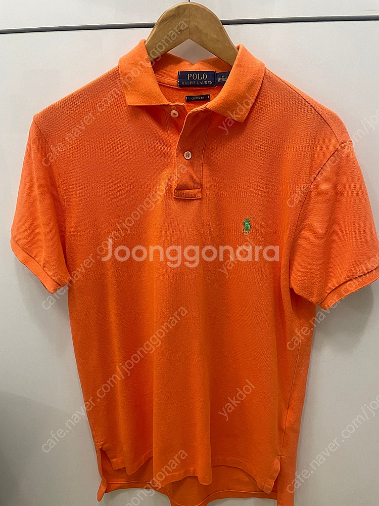 폴로 랄프로렌 오렌지 폴로티 M--0