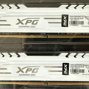 ADATA XPG ddr4 3000 cl16 8gb*2