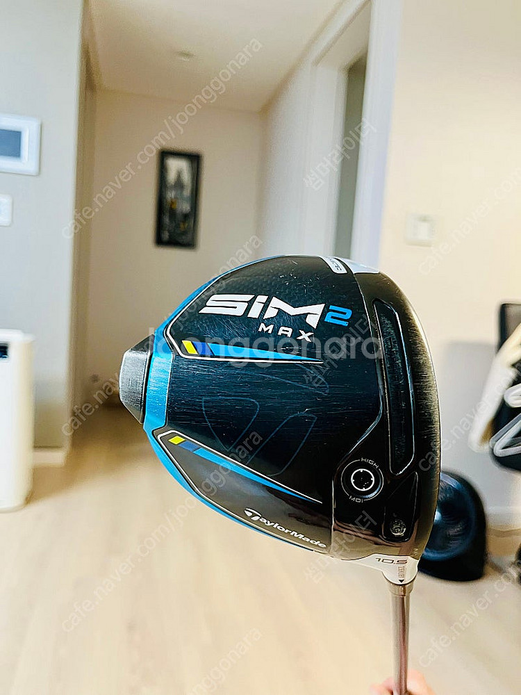 테일러메이드 SIM2 Max 드라이버 10.5도 SR플...--1