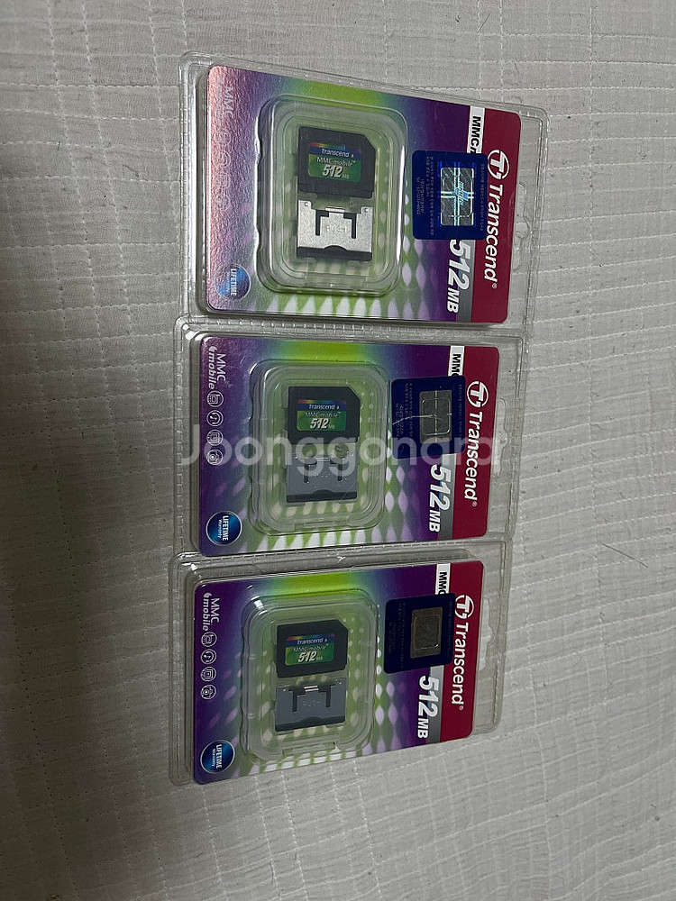 MMC 메모리 512Mb Transcend 신품 판매--0
