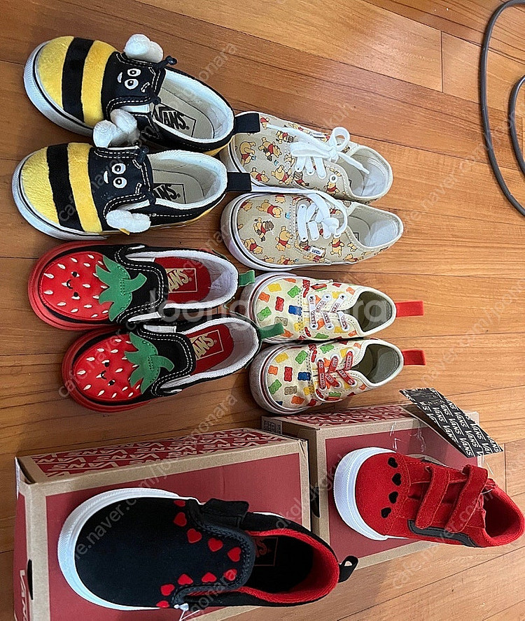 반스 꿀벌 딸기 포함 6개 일괄--0