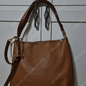 한번 사용한 코치 coach 갈색 토트백겸 숄더백
