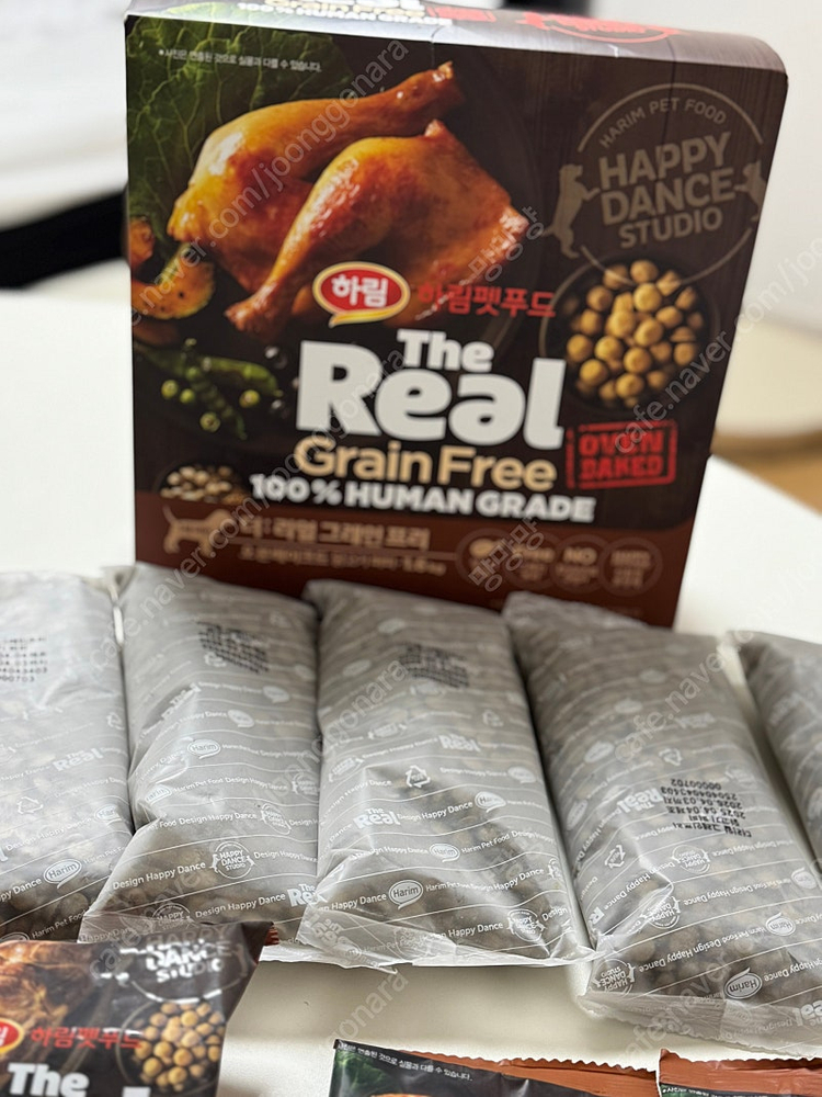 새상품 하림 더리얼 그레인프리 닭고기 퍼피 1.6kg 이미지