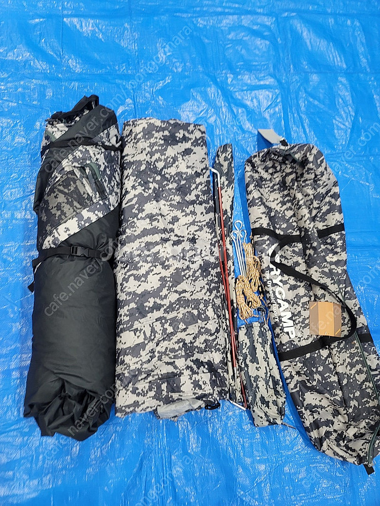 트라이캠프 위장형텐트 샘플 제품 판매개시합니다--9