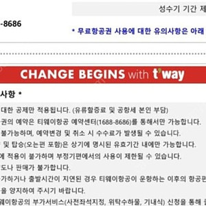 티웨이항공 싱가포르 인천 왕복 티켓 1매 팝니다