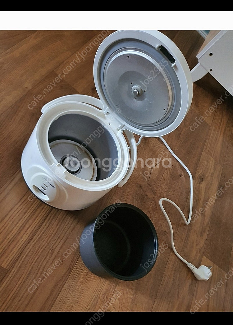 3인용전기밥솥리빙홈+야채다지기채칼2가지모두깔끔하고작동잘됨저렴히2만5천원(수원)--3